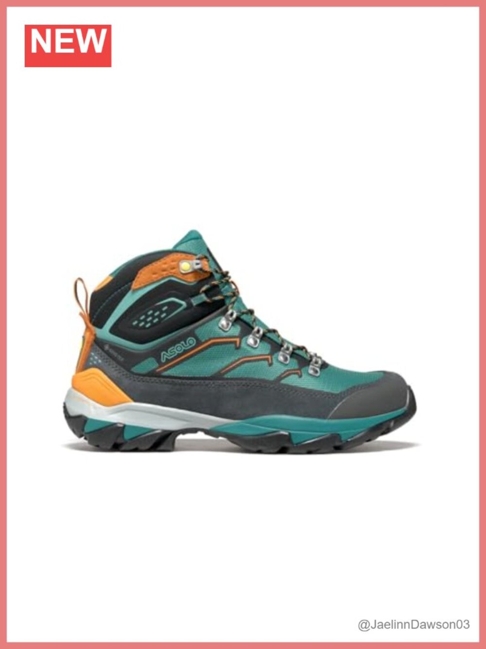 Women's ASOLO ACADIA MID GTX Lace-Up Ankle-High Outdoor Hiking Boots